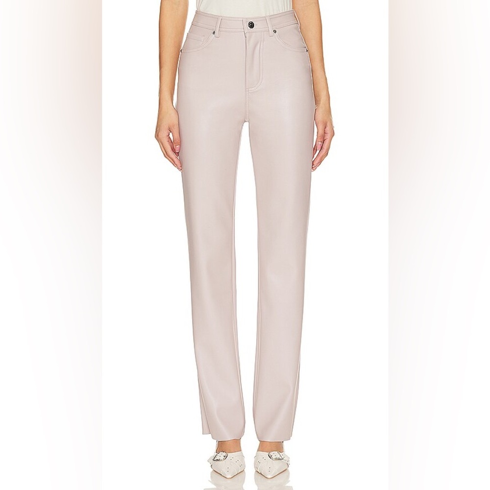 Steve Madden Loren Faux Leather Pant in Lavender, Size 26